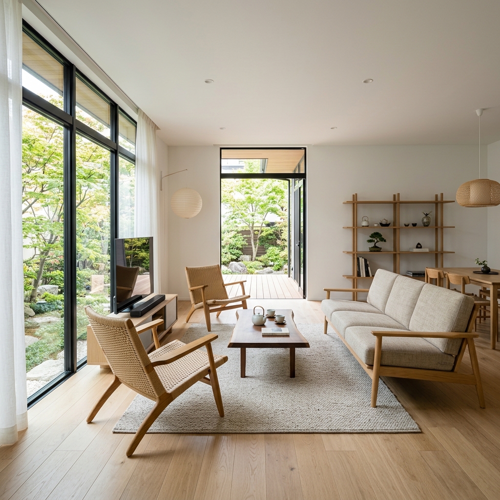 戸建住宅リビング改修工事